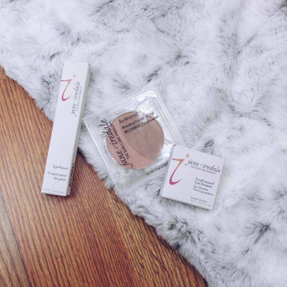 Jane Iredale Eye Pencil, Bronzer and Eyeshadow Set